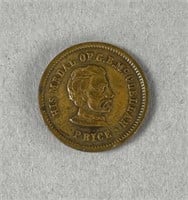 1863- One Cent Coin With Gen. George McClellan