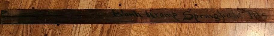 Frank Kramp Springfield, Illinois sign