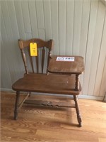 TELEPHONE TABLE W/ SEAT