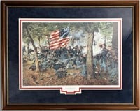 Iron Brigade - Gettysburg- Framed/Signed/Numbered
