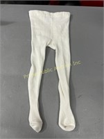 Carter's 24M White Knit Tights