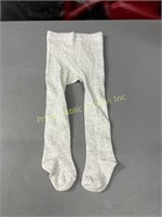 Carter's 18M Baby White/Grey Tights