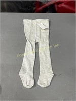 Carter's 9M Baby White/Grey Tights
