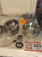 STAINLESS STEEL BOWLS, AND BAKEWARE
