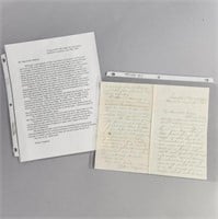 Civil War Soldier Letter-Battle of Gaines' Mill