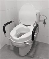 $100 Pepe - Toilet Seat Riser with Handles (4"),