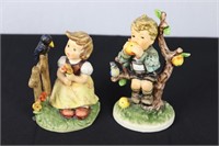 Pair of Goebel Boy  & Girl Figurines
