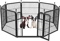 $70  FXW Dog Playpen 24 Height  8 Panels for Yard