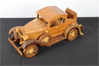 Wooden Car Made by L.A. Steily