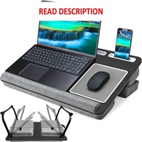 $168  17in Laptop Lap Desk  Cushion  (Black)