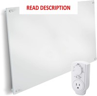 $179  Wall Mount Heater Panel - 600W  200 Sq Ft