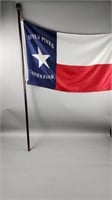 Confederate Reproduction Texas Flag - Silk