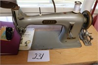 PFAFF Commercial Sewing Machine w/Cabinet & Chair
