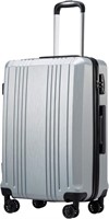 $90 Coolife Luggage Expandable Suitcase PC+ABS