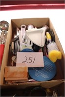 Flat of Misc Kitchen Tools