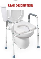 $120  OasisSpace Raised Toilet Seat 300lb