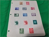 Germany WWII Stamps