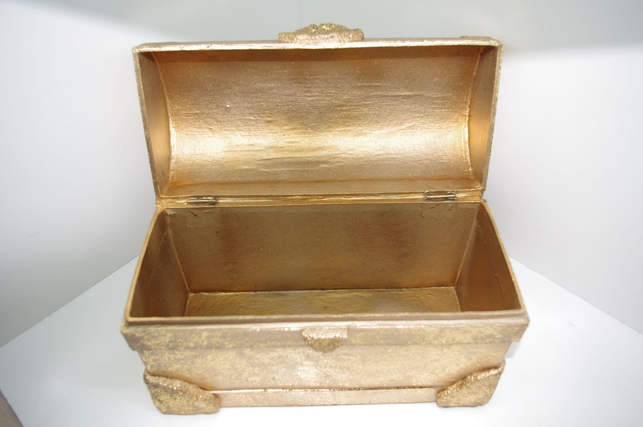 Gold Colored Jewelry Box
