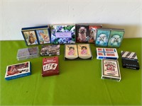 Various Themed Playing Cards, Greek, Vegas, Cat +
