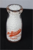 Hoffman's Dairy 1/2pt Pyro Milk Bottle