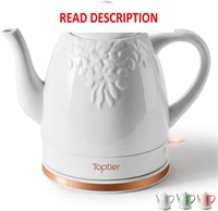 $54  Toptier Ceramic Tea Kettle 1.5L  White