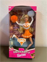 NIB University Texas Longhorns Barbie Cheerleader