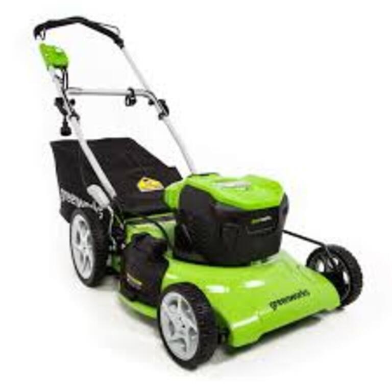 Greenworks 13A 21" 3in1 Corded Lawnmower, 13A 21"