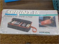 Cassette tape case