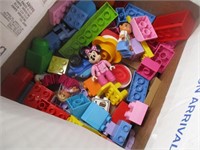 Box of duplo legos