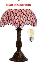 WERFACTORY Tiffany Table Lamp 12X12X18 Inches S523