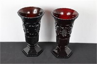 Pair of Avon Cape Cod Vases