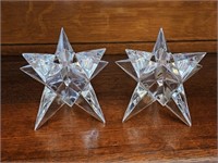Star Candlestick Holders