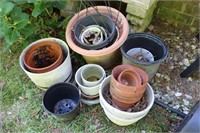 planter and misc pots