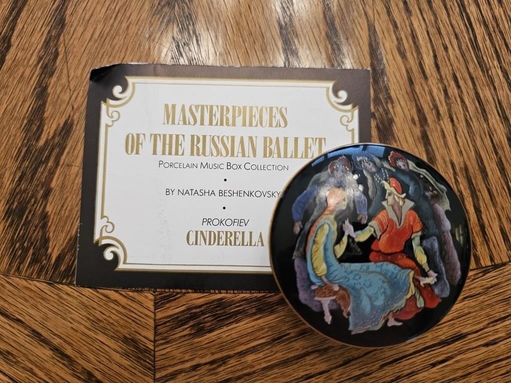 Cinderella - Russian Ballet Collectible Boxes