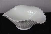 Westmoreland Glass Co Saw Tooth Edge Bowl in Milk