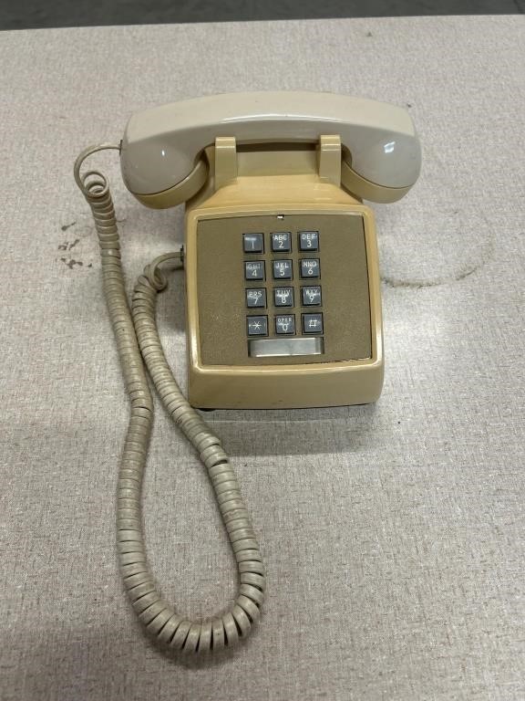 Vintage Bell System Push Button Landline Phone