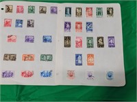 Italian Stamps (1) Sheet