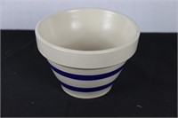 Roseville Blue Stripe Bowl