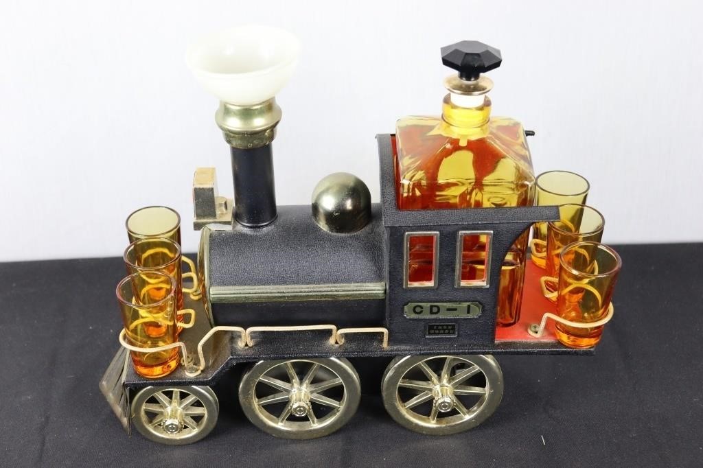 Train Engine Liquor Set