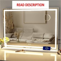 $190  32x24 LED Mirror with Lights  10X Mag