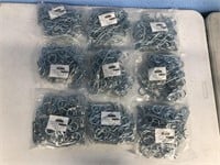 9 Bags of 50, Hitch Pins, Zinc Coated