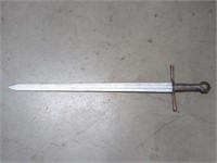 Prop Knights Templar sword. Wrought Iron pommel,