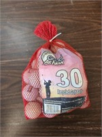 30 Recycled Golf Balls