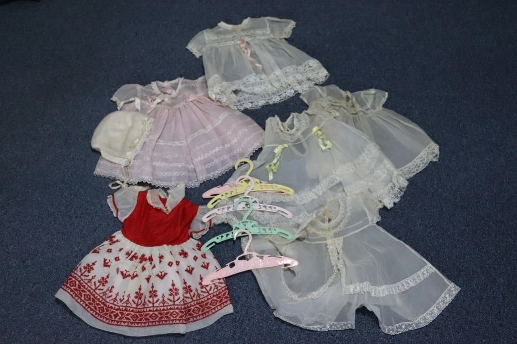 Vintage Baby Clothing & Hangers