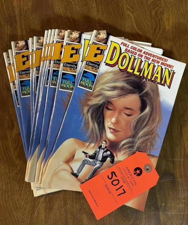 Lot of Dollman Comic Books Excellent Condition (Id