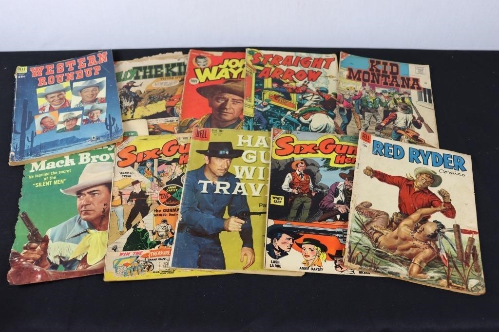 Assorted Western Comic Books