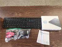 Dell Wireless Keyboard & Mouse w/ DVD Drive