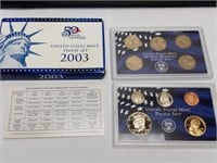 OF) 2003 us proof set with state quarters