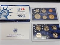 OF) 2004 us proof set with state quarters