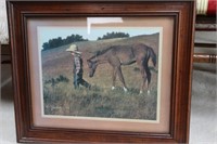 Boy and Pony Print By Jim Daly